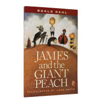 Roland Dahl James and the giant peach English original childrens Book Childrens Book Bridge Book Childrens English advanced youth novel paperback portable book for children aged 8-12