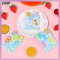 CXXP 10 PCS/ 30 PCS เบนโตะ นำมาใช้ใหม่ ถ้วยชามผัก มินิน่ารัก ส้อมผลไม้สำหรับเด็ก ฟาร์มสัตว์การ์ตูน อาหารสำหรับเด็ก ไม้จิ้มฟัน