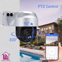 กล้อง IP camera โซล่าเซลล์ สำหรับภายนอกบ้านอาคาร ไม่มีอินเตอร์เน็ตบ้านก็ใช้ได้ (ใส่ซิม 4G ได้)