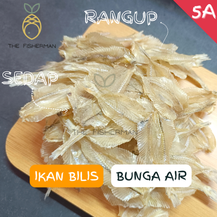 [1KG/500G] Ikan Bilis Bunga Air | Satay Ikan | Bulu Ayam 5A (Tawar ...