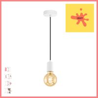 ไฟช่อ EGLO MD YORTH 32527 โลหะ สีขาว 1 หัวPENDANT LAMP EGLO MD YORTH 32527 METAL WHITE 1-LIGHT **คุณภาพดี**