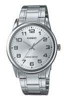 Casio Standard นาฬิกาข้อมือผู้ชาย สายสแตนเลส รุ่น MTP-V001D,MTP-V001D-7B - สีเงิน