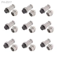 GX16 Aviation Connector 2/3/4/5/6/7/8/9/10 Pin 16mm Male Female Air Plugs Sockets 1Set