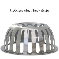 Stainless Steel Anti-clogging Roof Floor Drain  Roof Gutter Sewer Drain Pipe Anti-rat Filter  Large Displacement Rain Strainer Traps Drains