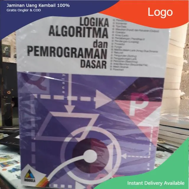 Buku LOGIKA ALGORITMA DAN PEMROGRAMAN DASAR | Lazada Indonesia