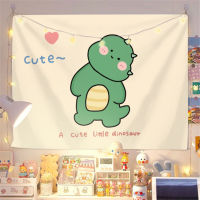 Cute Room Decor Dinosaur Background Cloth Boho Decoration Home Decor Mural Kawaii Child Room Decor Tapestry Kawaii Room Decor