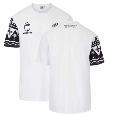 size [hot]2023 Rugby Fiji S-M-L-XL-XXL-3XL-4XL-5XL  Shirt Jersey Home