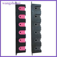 Wangzhansi บอมส์ WV1ตกปลาแนวนอน6ชั้นแขวนเบ็ดที่ยึดเสา Dudukan Joran ติดผนังแบบแยกส่วนสำหรับโรงรถเบ็ดตกปลาที่จัดเก็บอุปกรณ์