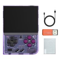 For MIYOO Mini Plus Retro Handheld Game Console 64G 3.5Inch IPS Screen Linux System Game Player ChildrenS Gifts