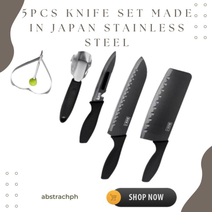 Best Selling 5pcs Knife Set Stainless Steel Knife Set Buck Knives