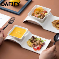 DAFIFY 2 In 1 Porcelain Serving Utensils Set