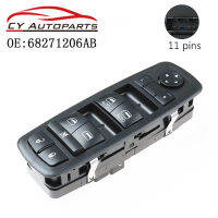 ใหม่กระจกไฟฟ้าสวิตช์ควบคุมหลักสำหรับ15-17 Cherokee Chrysler 200 68271206AB