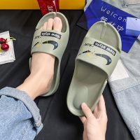 【Ready Stock 35-46】New mens slippers coconut sandals outdoor antiskid wear-resisting Beach slippers