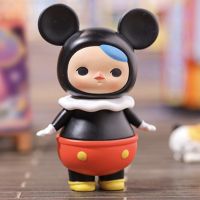 DISNEY POP MART PUCKY Mickey Family Series Action Figure Baby Minnie Donald Pluto Chip Dale Daisy Virtuoso Scorcecer Figure Toys