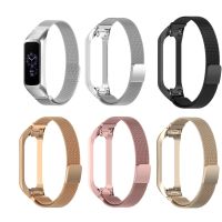 Magnetic Stainless Steel Band Strap for Samsung Galaxy Fit 2 SM-R220 【BYUE】