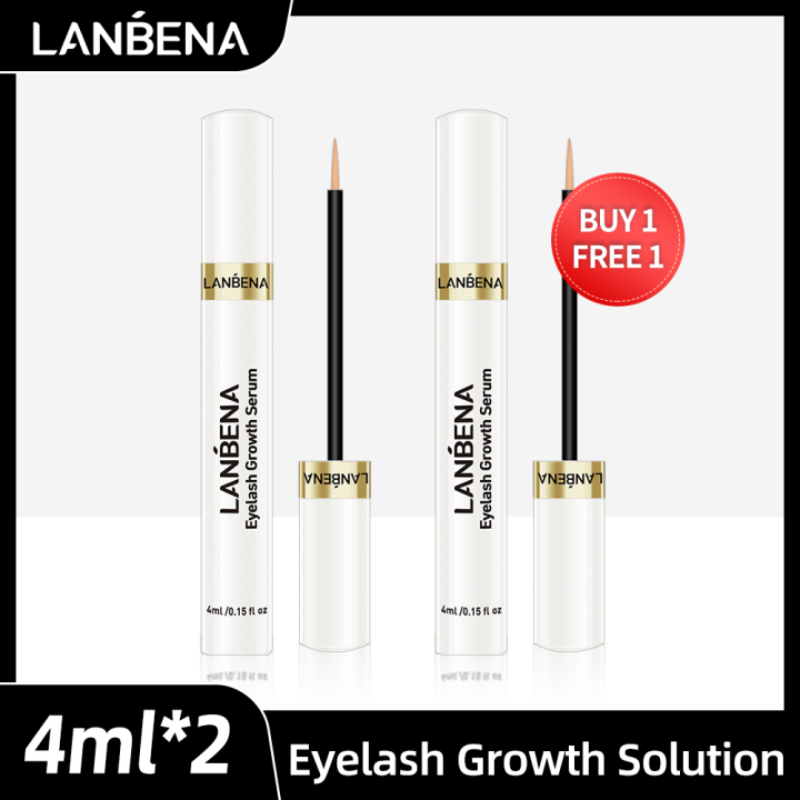 LANBENA Eyelash Growth Eye Serum 7 Day Eyelash Enhancer Longer Fuller