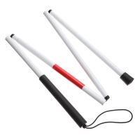 ﹊ Collapsible Walking Stick Reflective Red Blind Cane