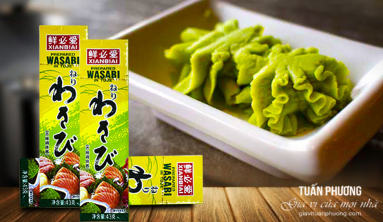 Mù tạt wasabi vàng 43g  tuýp - ảnh sản phẩm 4