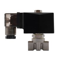 【hot】℗◄✠  0.5 150 Bar 304 Pressure Closed Solenoid Orifice 6mm G or NPT 1/4  AC220V DC12V DC24V