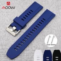 18mm 20mm 22mm 24mm Silicone Sport Strap Quick Release Waterproof Rubber Men Replace Bracelet Band for Samsung Galaxy S3 Huawei