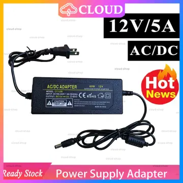 Shop Dc 12v Power Adaptor Lcd Display 12v 5a Power Supply