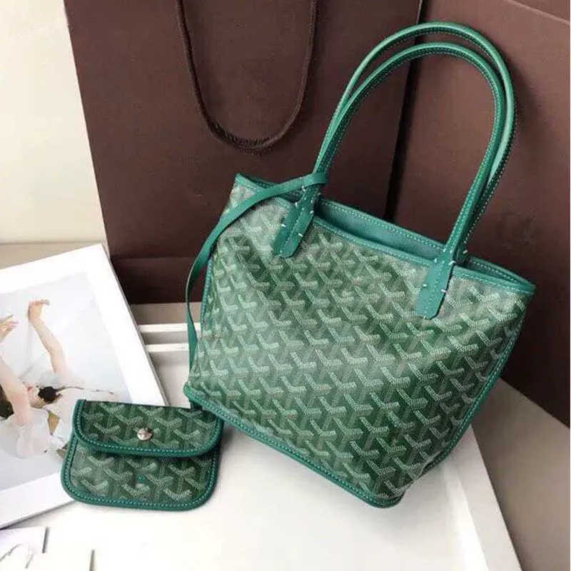 ✟☑ goyard tote bag 2020 New Female Large-Capacity Dog Tooth Vegetable  Basket One-Shoulder Portable