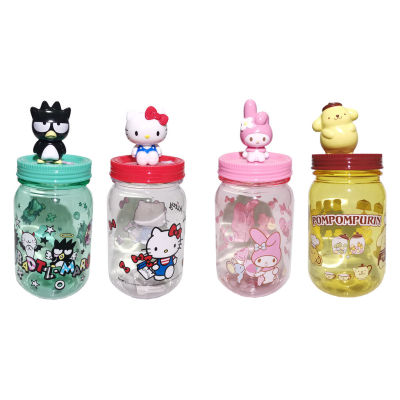 ขวดโหลเก็บของลายการ์ตูนซานริโอ กระปุกเก็บของ ขวดใส่อุปกรณ์ Bottle Jar Sanrio VaniLand