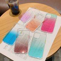 HOCE เคสโทรศัพท์ซิลิโคนกลิตเตอร์สีลูกกวาดแฟชั่น,เคสนิ่มใสสำหรับ iPhone 13 12 Pro Max 13 Mini 11 12 Pro 7 8 Plus X Xs Max XR Se 2020