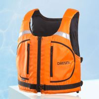 Life vest large buoyancy fire rescue life jacket swimming portable marine professional fishing Kayaking Boating vest adult  Life Jackets