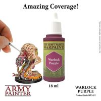 ?มีของพร้อมส่ง? Army Painter Warlock Purple AP-WP1451 สีทาโมเดล สีอะคริลิค สูตรน้ำ มีของพร้อมส่ง แถมฟรี Mixing ball 1 ลู