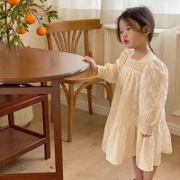 【CW】 Baby Embroidery Floral Kid Birthday Dresses Infant Children Clothing 9T