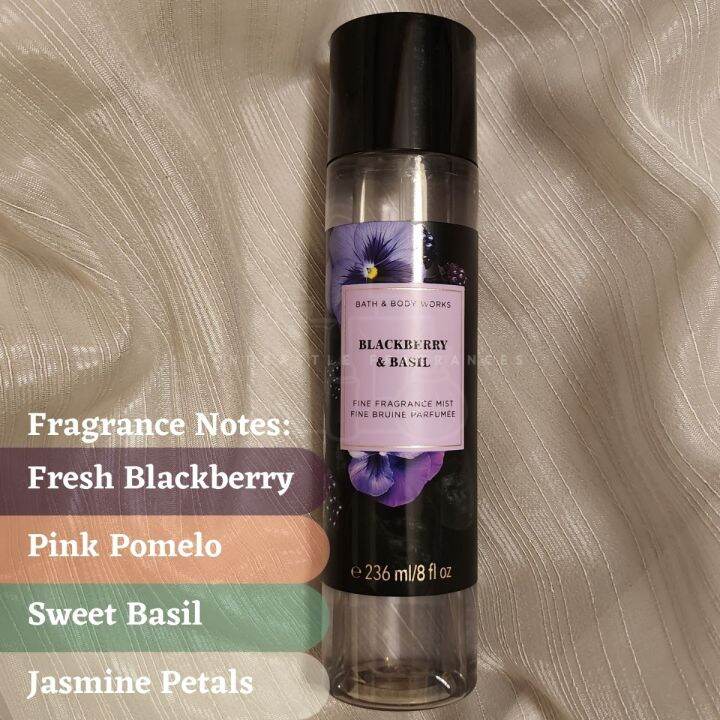 Blackberry & Basil Bath & Body Works Decant 5mL 10mL Lazada PH