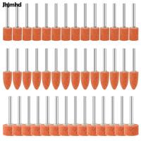 Jhjmhd จานเจียร10/15กรวยมม. กรวยหัวขัดพร้อมก้าน1/8 "ทนต่อการสึกหรอขัดหัวขัดจานเจียรขัดสำหรับพลอย