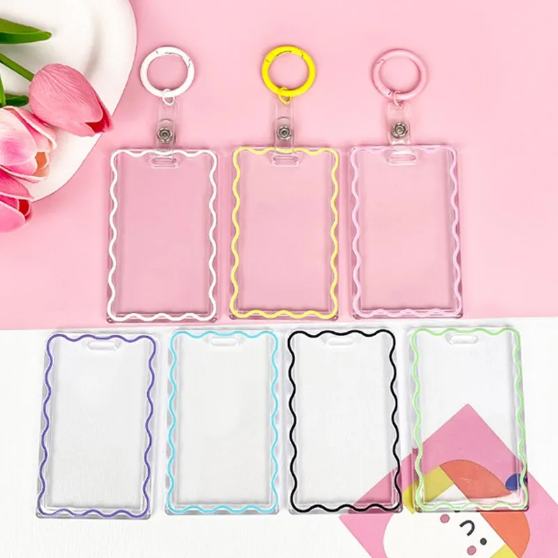 Acrylic Kpop Photocard Holder Transparent 3 Inch Idol Card Holder