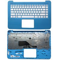 Newprodectscoming NEW Laptop Case For HP Stream 14 AX 14 CB 14 AX020WM Notebook Palmrest Upper Case With Keyboard Notebook Computer Case