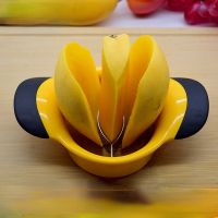 ◎┅ Multifunction Mango Corer Slicer Cutter Pitter Mango Core Pit Remover Watermelon Peeler Fruit Vegetable Tool Kitchen Accessories