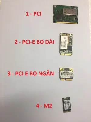 Card WIFI Máy Laptop chuẩn Mini PCI-E