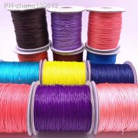 【CC】 0.8mm 10meters Waxed Cord Thread String Necklace Rope Beads for Jewelry Making