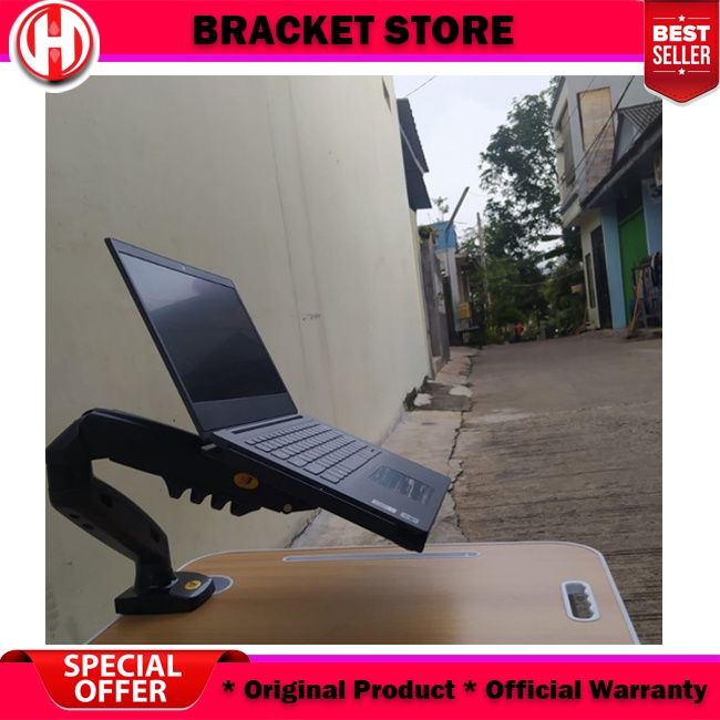 Bracket Laptop Notebook Holder plus Bracket Monitor Stand Plate Mount ...