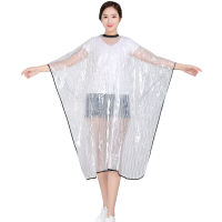 Transparent Light PVC Hairdressing Cape Hair Coloring Waterproof Apron Salon Barber Wrap Washing Gown In High Quality