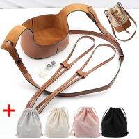 【HOT】☑☃ↂ Handbag Shoulder Hollow Drawstring Woven Set Leather With Bottom