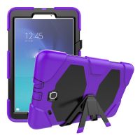 （Hoshi electron）เด็ก SafeShockproof แท็บเล็ตสำหรับ SamsungTab E 9.6 InchT560T561 T560 T561 Kickstand กรณีที่ถอดออกได้