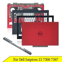 ปลอกด้านล่างสำหรับ Inspiron 15 7566 7567หน้าจอ LCD สำหรับแล็ปท็อปใหม่95% ฝาหลังที่พักฝาปิดโน้ตบุคระบายอากาศเคส B C D