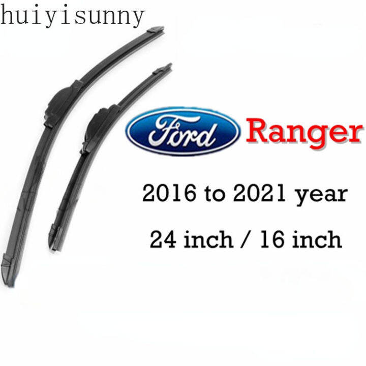 HYS 2016 to 2023 Ford Ranger Wiper Blade for XLT XLS FX4 Wildtrak/Raptor AT/MT Pickup Car Window
