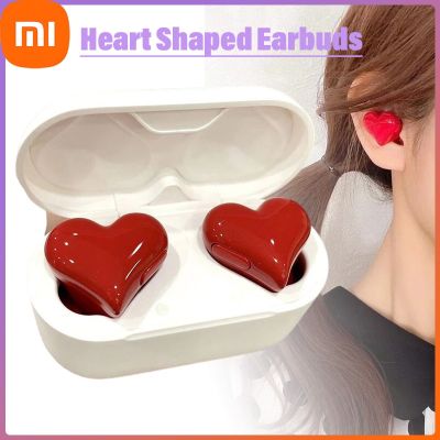 Xiaomi Bluetooth Wireless Headphones Heart Shaped Earphones Woman High Quality Earbuds Gaming Headset For Girl Gift