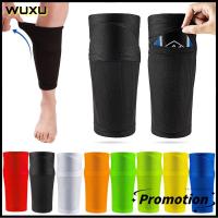 WUXU พ็อกเก็ต เด็กเด็กผู้ชายผู้ชาย Shinpads ปลอกป้องกันขา ถุงเท้าหลังเท้า ที่จับหน้าแข้งฟุตบอล ที่คลุมหน้าแข้งฟุตบอล