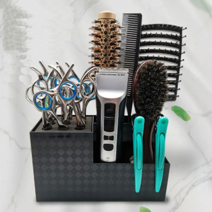 NANMEN Hot Organizer Barber Shop New Salon Styling Tool Comb Holder Storage  Rack Hairdressing Tool Storage Box | Lazada PH