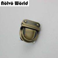 10set 44*37mm 5colors high quality metal pressed lock briefcase lock for genuine leather high quality handmade man bag making