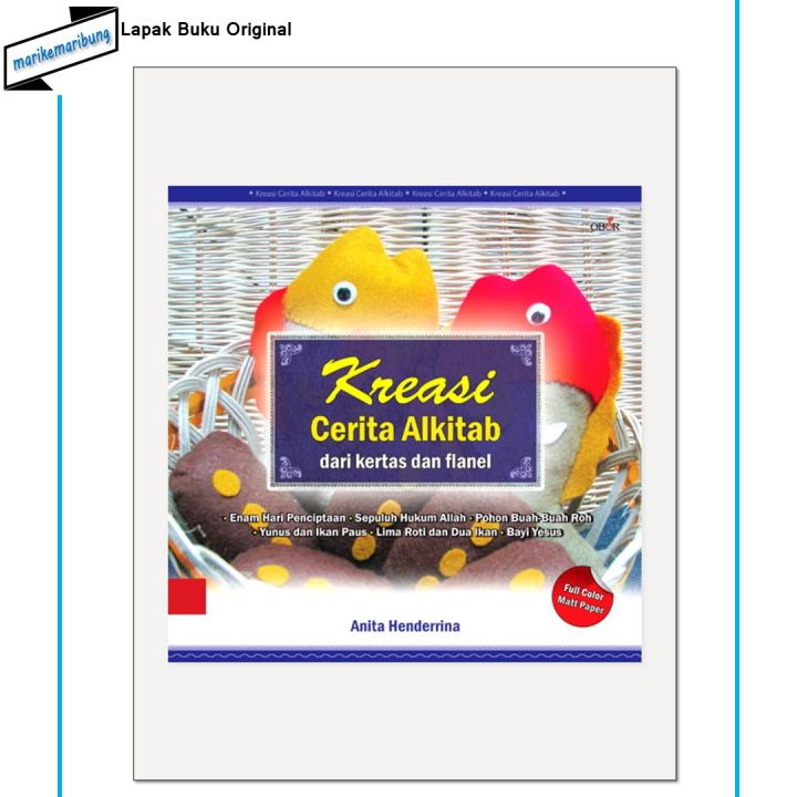 Buku Kreasi Cerita Alkitab dari Kertas dan Flanel | Lazada Indonesia