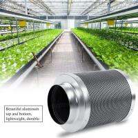 [ต้นฉบับ 100%] 4  นิ้วท่อพัดลมแบบอินไลน์Speederแผ่นกรองคาร์บอนอากาศducting Combo